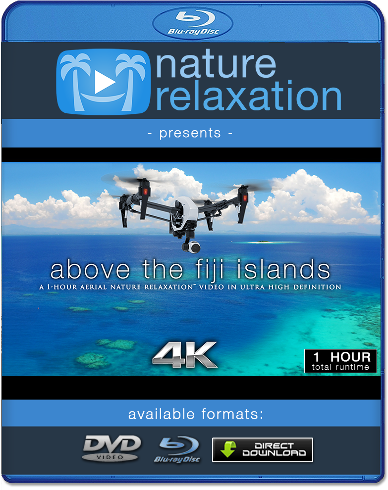 "above The Fiji Islands" 1 Hr Drone Film In 4k Uhd - 4k Resolution (1000x1000), Png Download