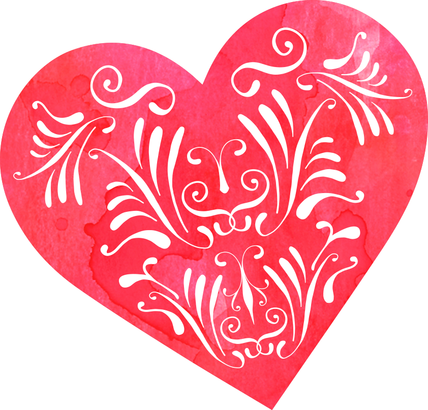 Heart (842x807), Png Download