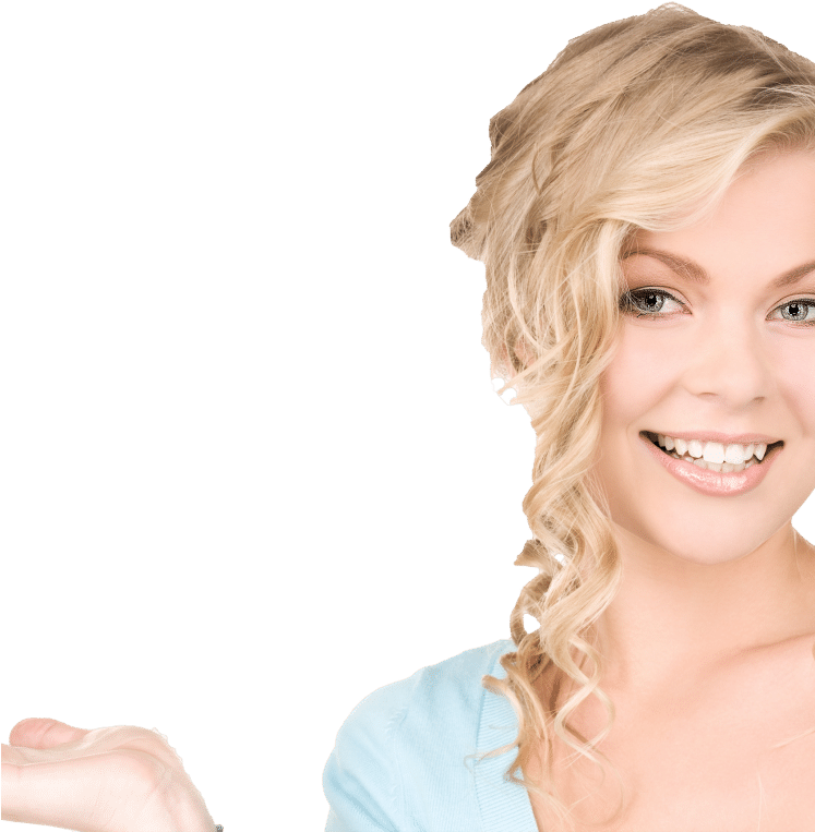 Front Page Beauty 1 - Blond (746x770), Png Download