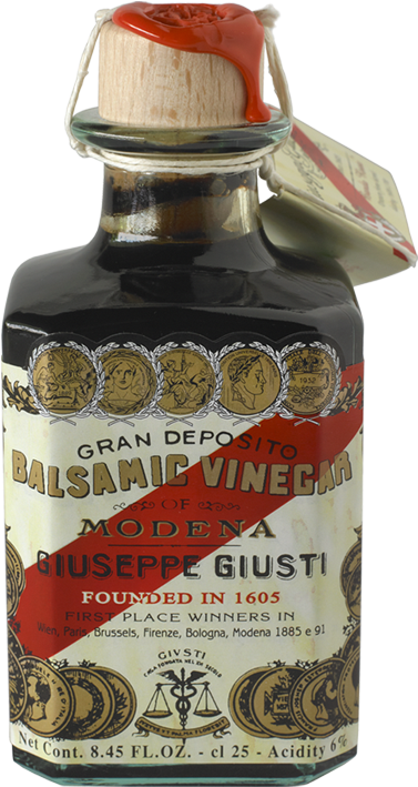 Giusti • Banda Rossa 5 Gold Medals Balsamic Vinegar - Giuseppe Giusti Balsamic Vinegar 5 Medal (800x800), Png Download