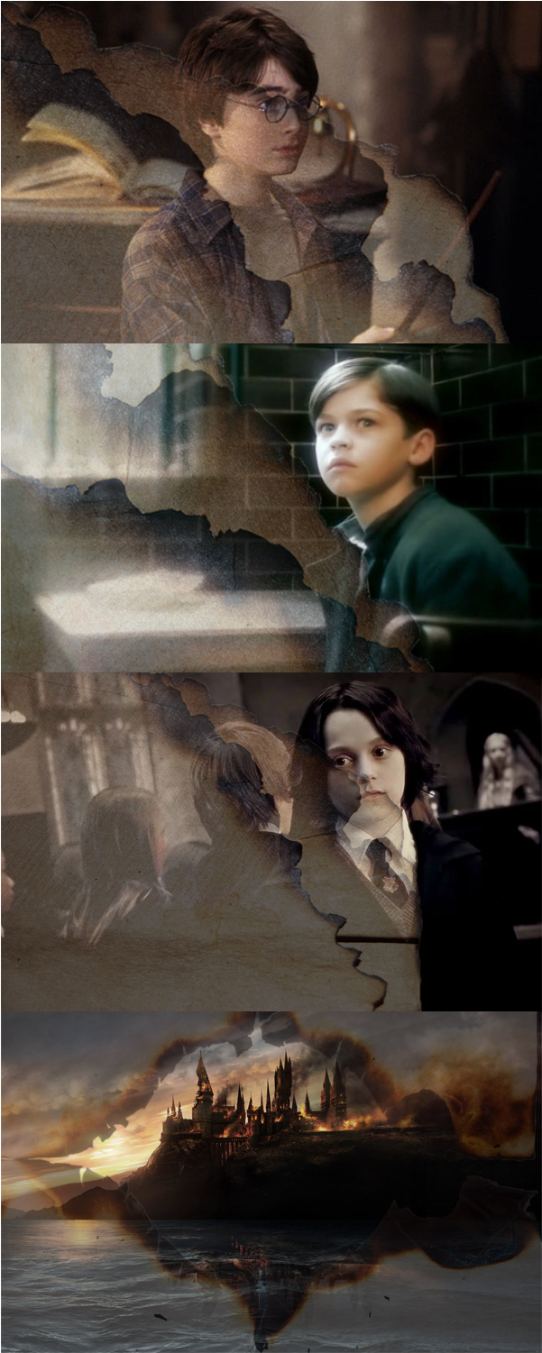 Potter And The Deathly Hallows (709x1616), Png Download