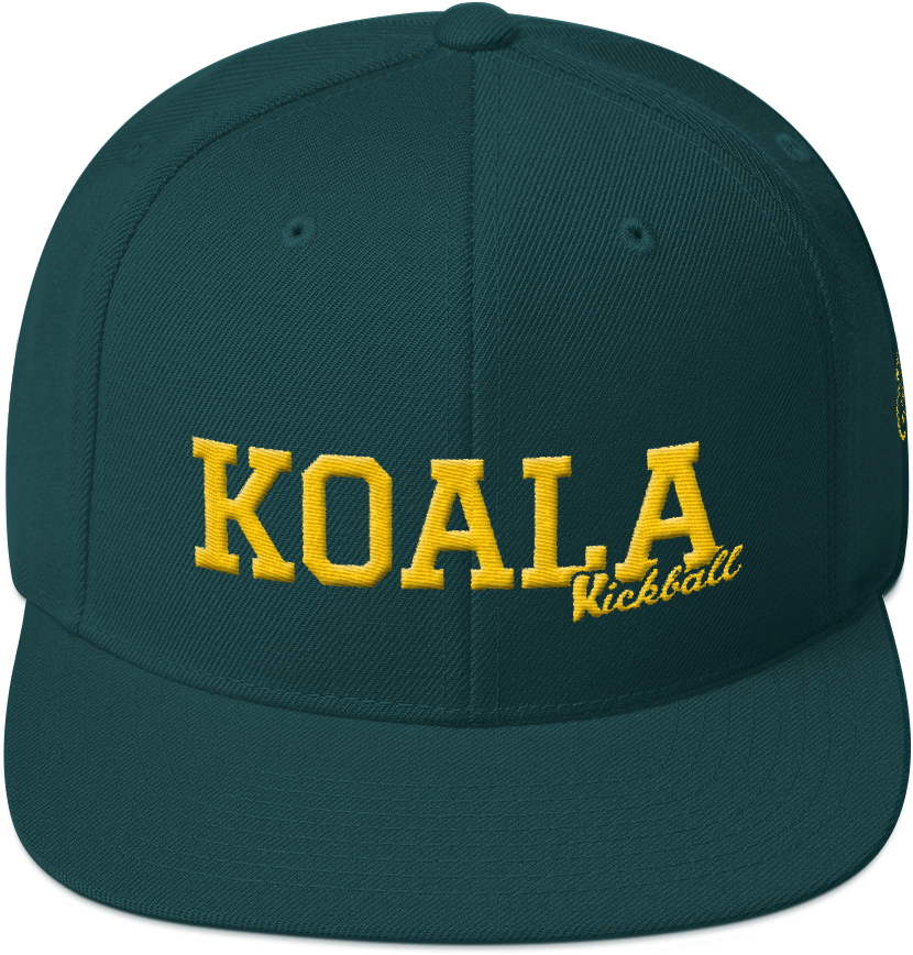 Koala Kickball Cap - Baseball Cap (1000x1000), Png Download