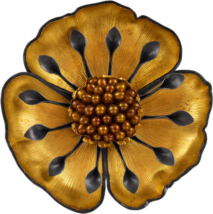 A Brooch/pendant By Judith Kinghorn Made With Hand - Brass (800x800), Png Download