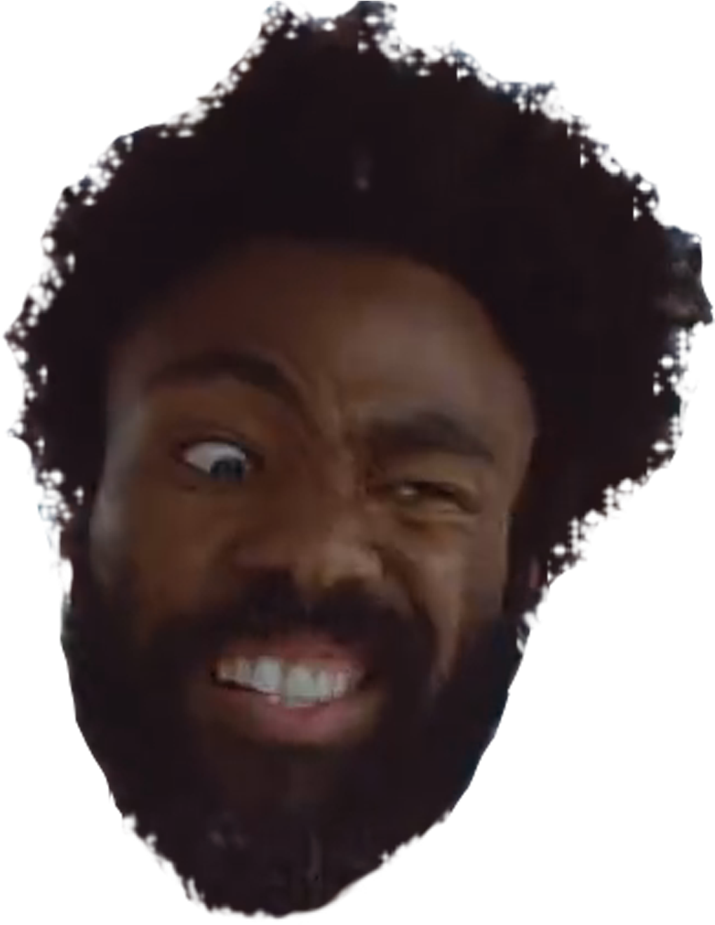 Here's A Transparent Donald Glover Snarl™ To Add To - Childish Gambino Transparent (1080x1413), Png Download