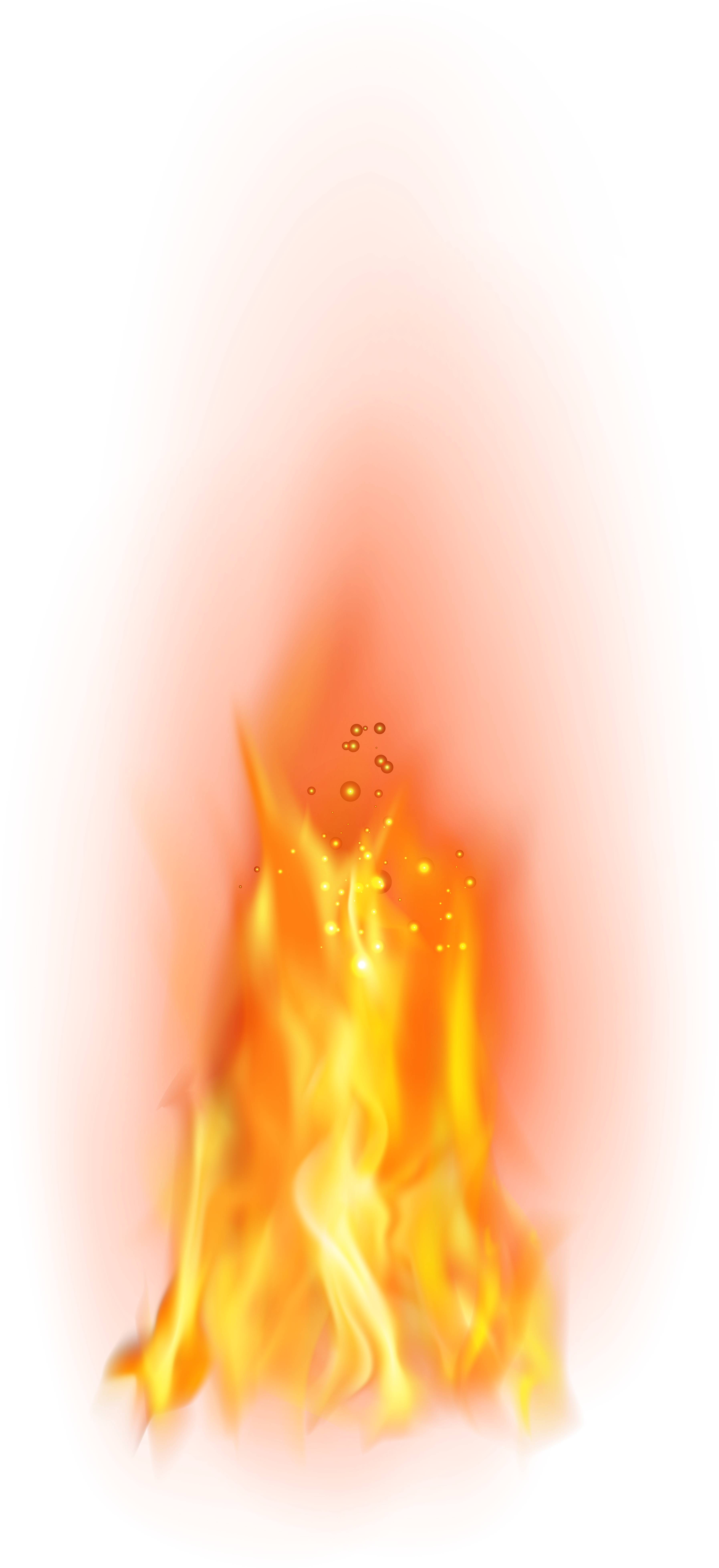 Fire Transparent Image - Flame (4839x8000), Png Download