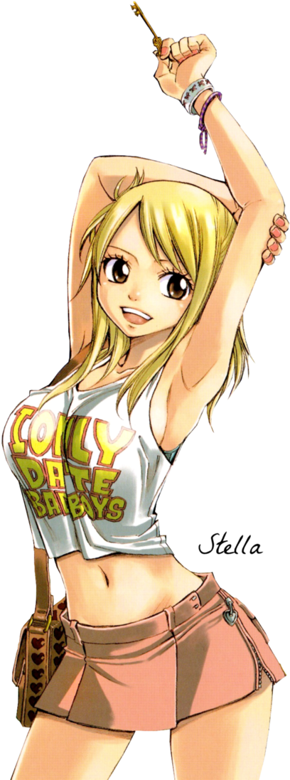 Lucy - Lucy Heartfilia Bad Boys (728x1111), Png Download