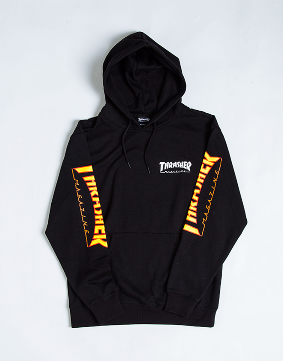 More Views - Thrasher - Hoodie (1200x1200), Png Download