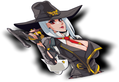 Ashe Peeker Sticker - Cartoon (600x600), Png Download