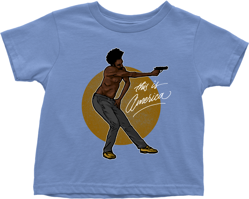 Childish Gambino Donald Glover Toddler T Shirt Sizes - T-shirt (1024x1024), Png Download