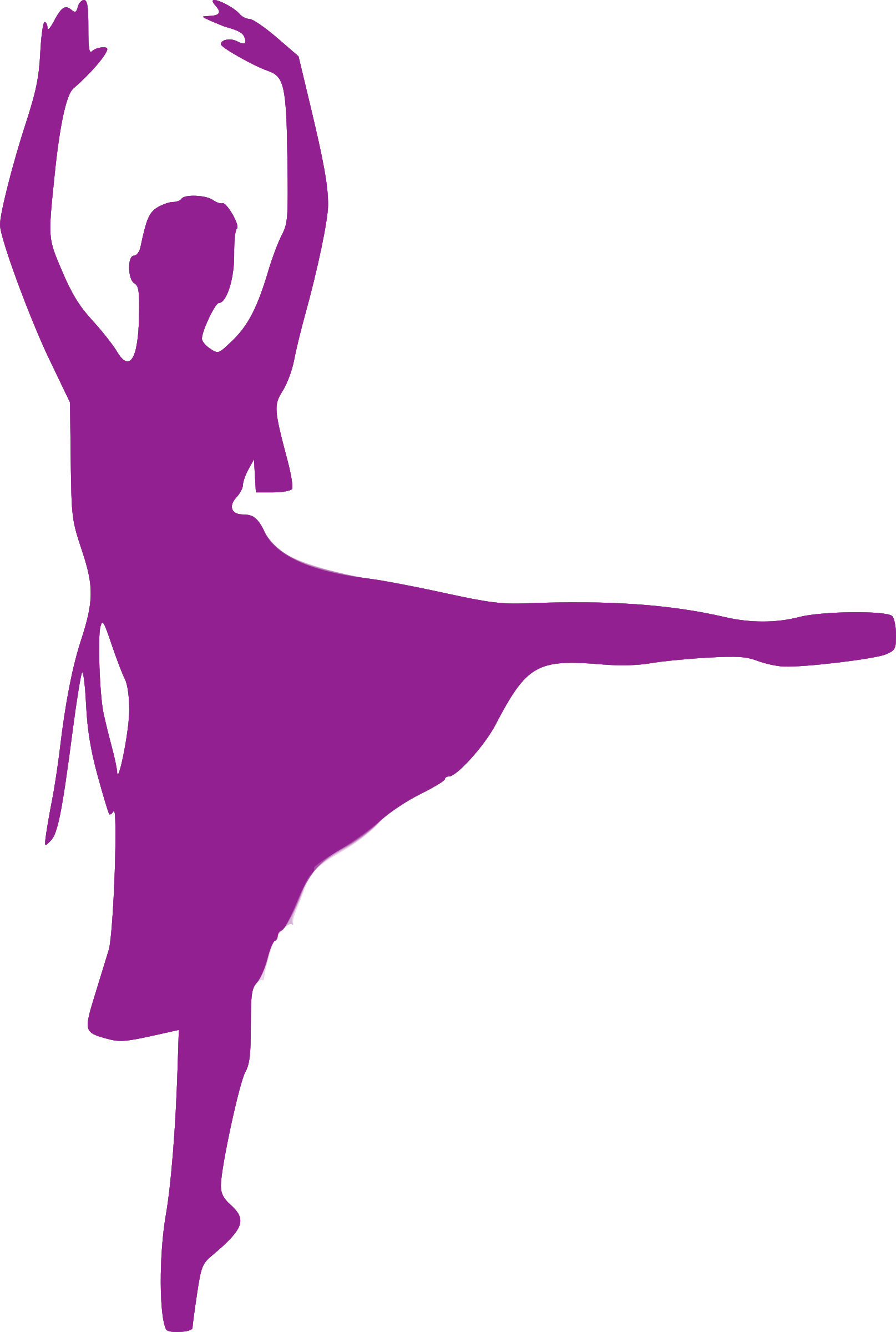 This Free Icons Png Design Of Silhouette Danse 58 (1615x2400), Png Download