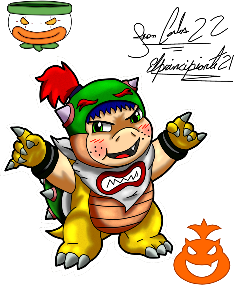 Bowser Jr (775x1000), Png Download