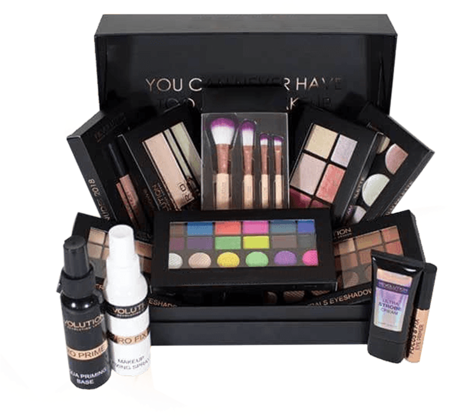 Eyeshadow Boxes Eyeshadow Boxes Eyeshadow Boxes Eyeshadow - Makeup Revolution 12 Days Of Christmas (1200x1200), Png Download