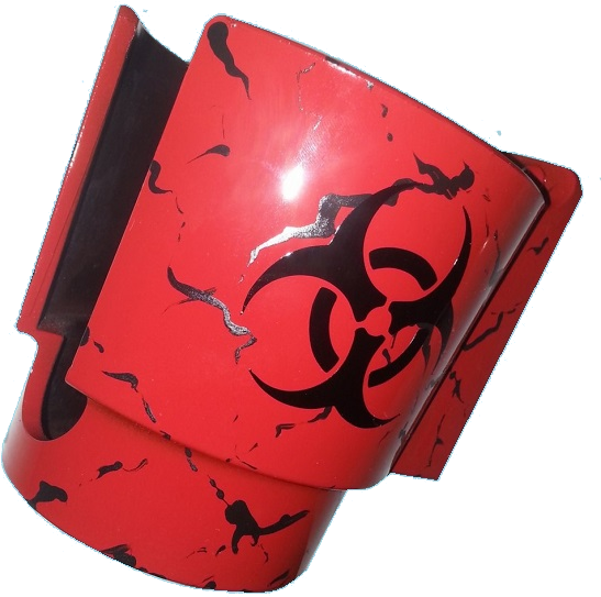 Radio Active Symbol (555x559), Png Download