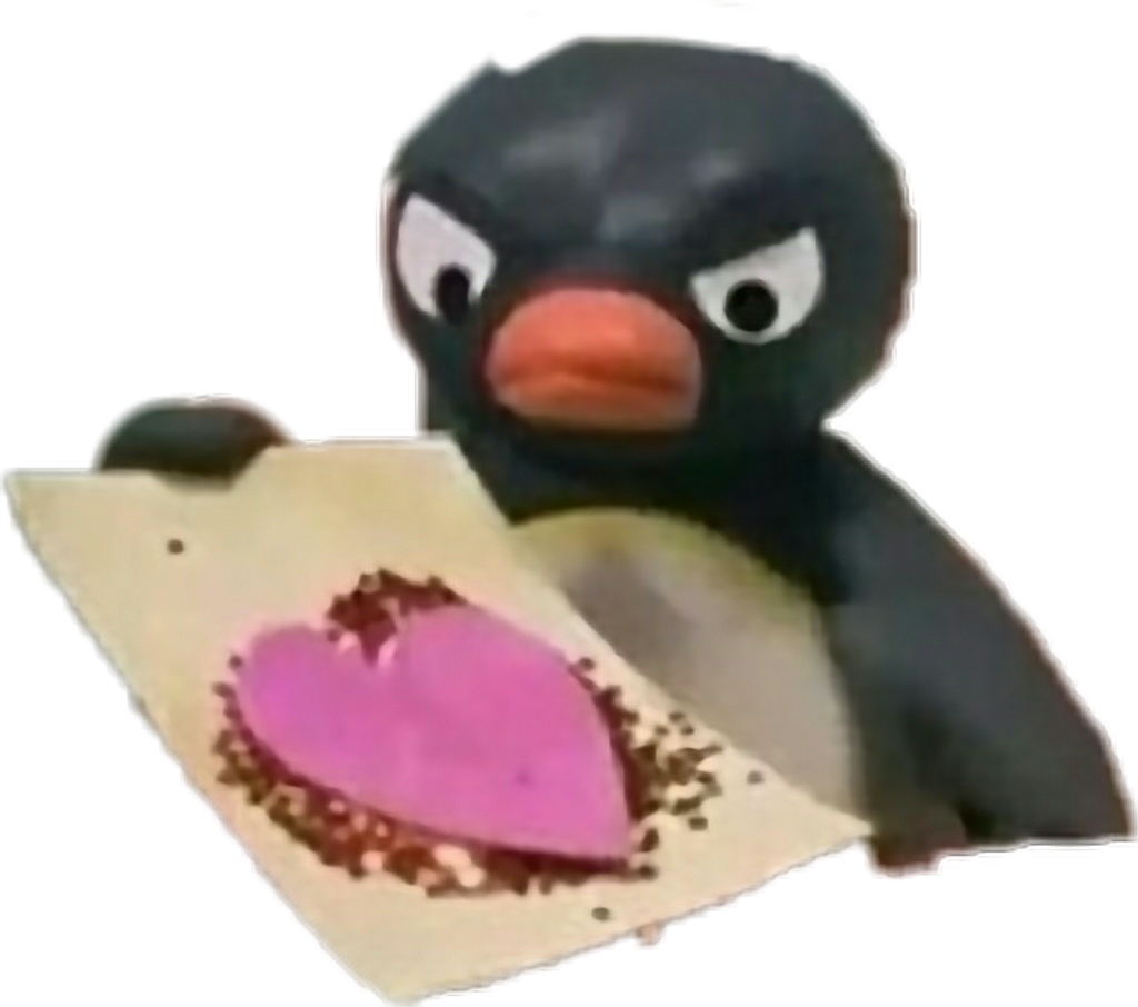 Pingu Sticker - Poha Do Meu Amor (1024x906), Png Download