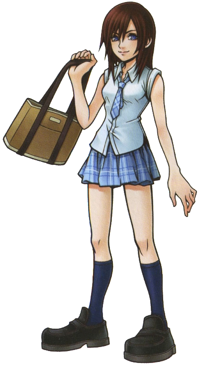 Photo Kairi 11 1 - Kairi Kingdom Hearts 2 Official Art (510x800), Png Download