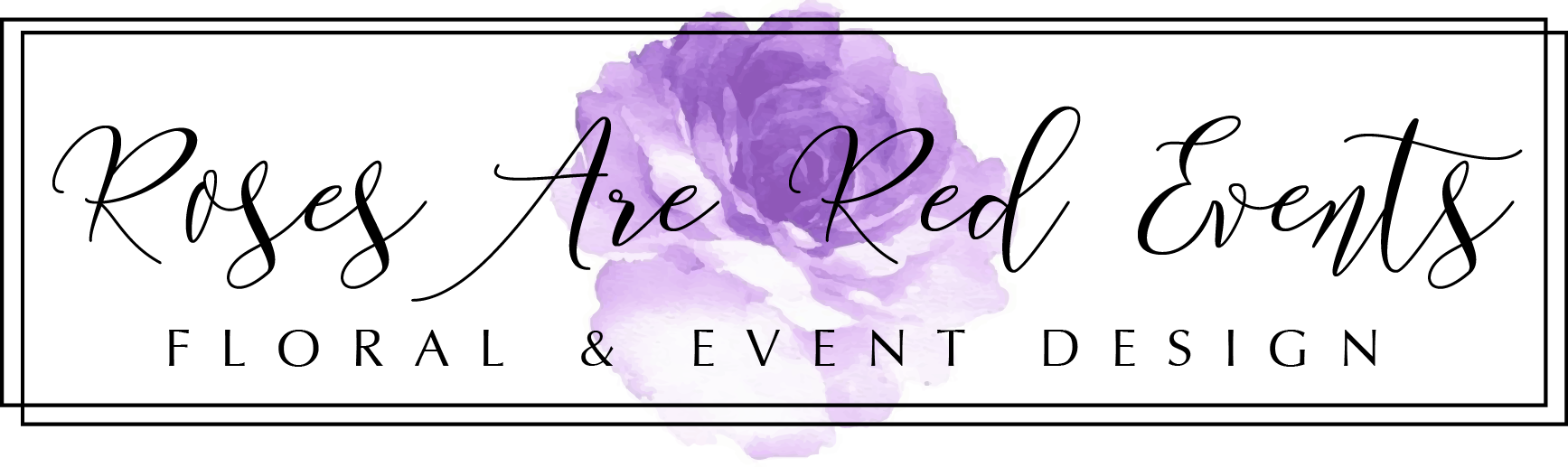 Roses Are Red Events - Viola (1735x517), Png Download