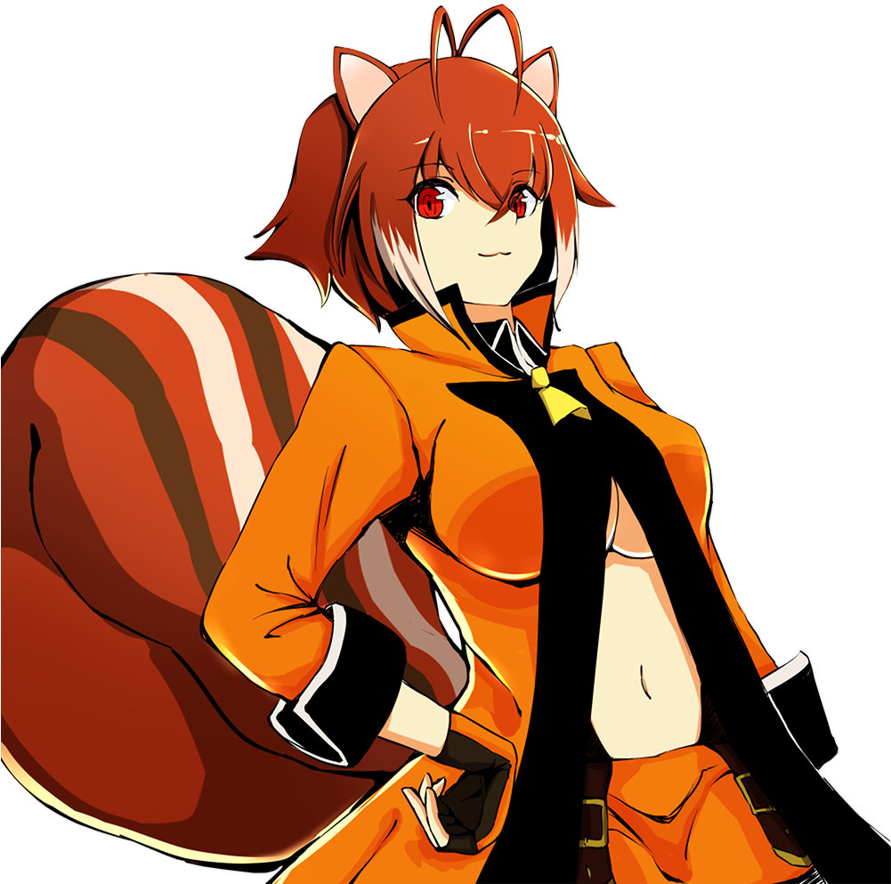 Y'all Are Plebs All Of Ya Everyone Knows Squirrel Girl - Makoto Nanaya Jacket (1000x1000), Png Download