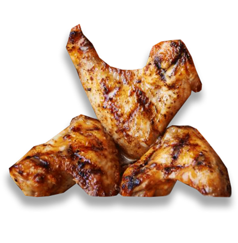 Peri Peri Boneless Platter - Barbecue Chicken (843x810), Png Download