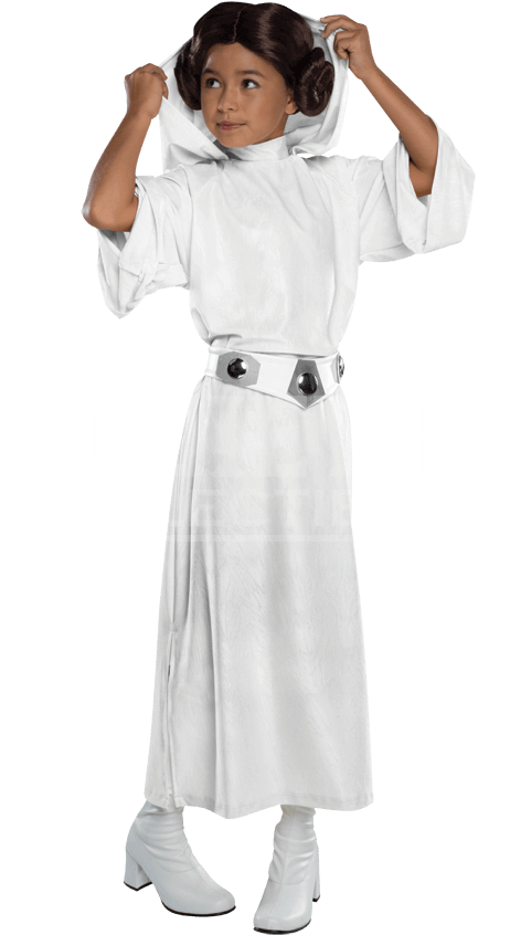 Princess Leia Costume Kids (850x850), Png Download