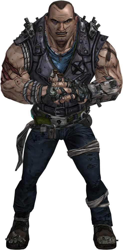 Brickrender - “ - Borderlands Brick (496x1012), Png Download
