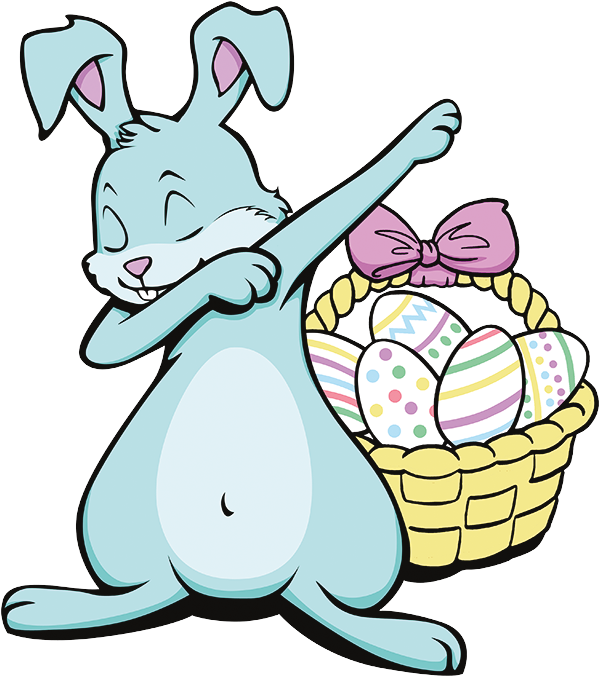 Easter Bunny Dab - Dabbing Easter Bunny (675x675), Png Download