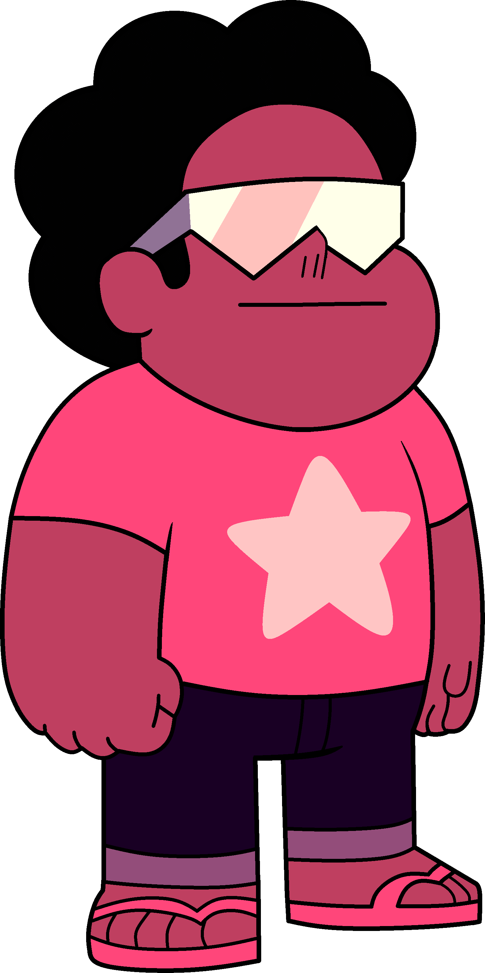 2 Comments - Share - Save - Steven Universe Garnet Steven (1582x3171), Png Download