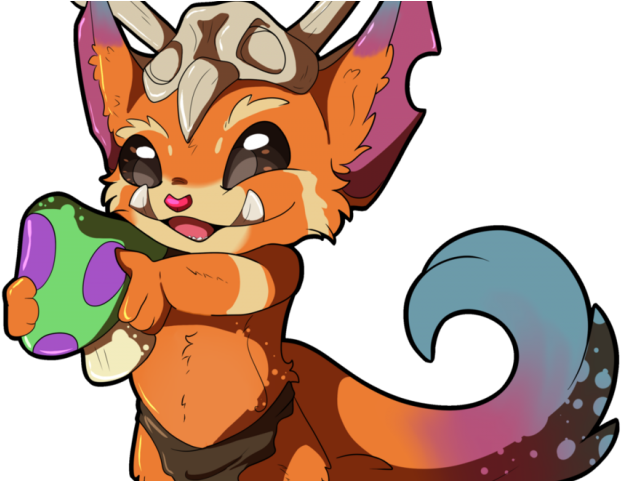 Mushroom Clipart Teemo - Cute Gnar (640x480), Png Download