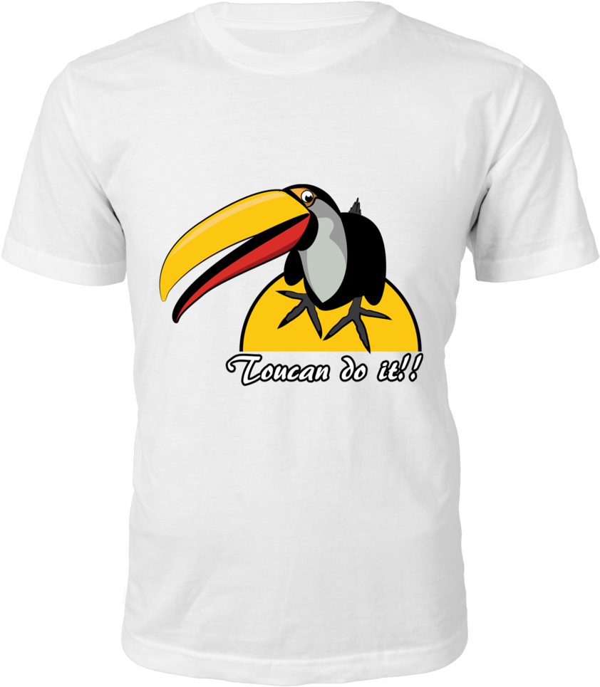 Toucan Do It Bird T-shirt - Toucan (920x1024), Png Download