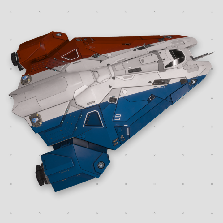 Fly Your Flag With Pride With This Faulcon Delacy Approved - Elite Dangerous Viper Transparent (1280x720), Png Download
