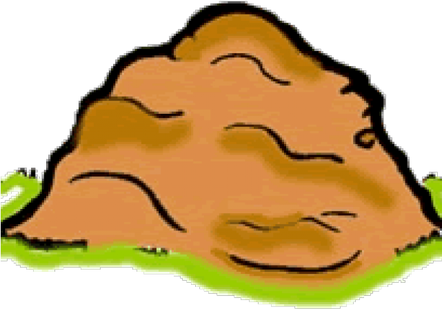 Sand Clipart Dirt Pile - Pile Of Soil Clipart (640x480), Png Download