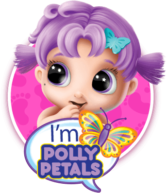 Image Description - Bizzy Bubs Polly Petals (344x397), Png Download