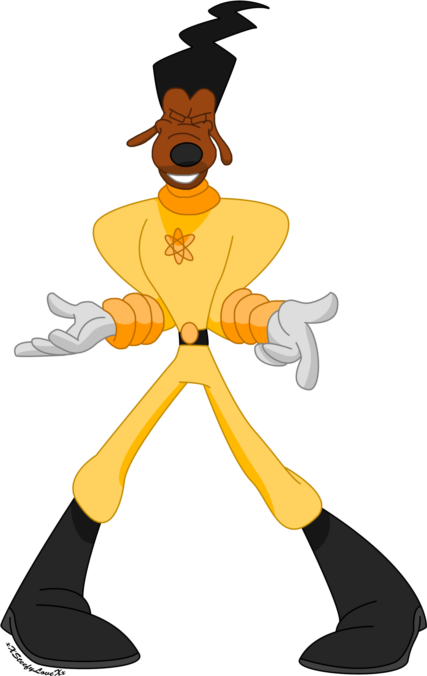 Powerline A Goofy Movie 17 By Xxsteefylovexx-d4mpnzw - Goofy Movie Powerline Ladies (1900x2972), Png Download