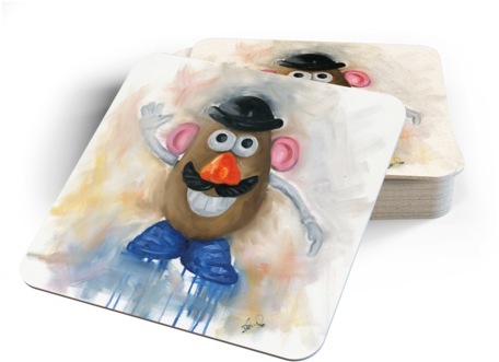 Mr Potato Head Coasters - Mr. Potato Head (480x480), Png Download