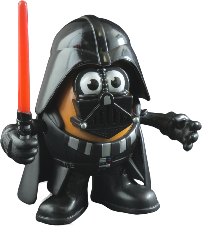 Star Wars Darth Vader Mr Potato Head - Mr Potato Star Wars Png (400x451), Png Download