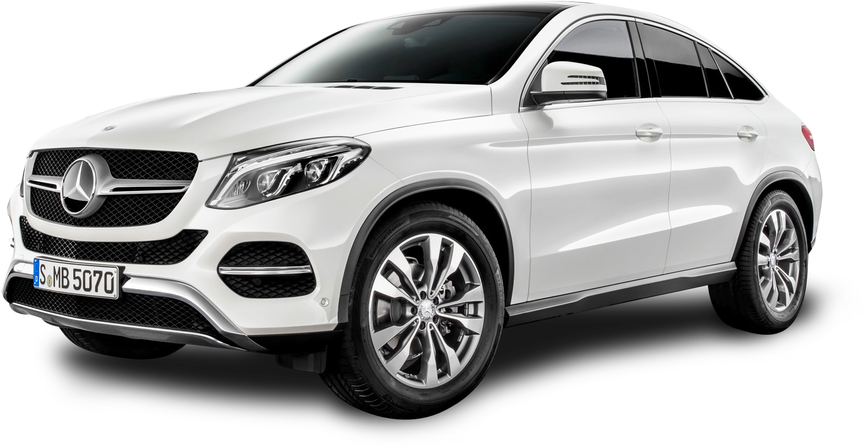 Mercedes Benz White Gle (1766x973), Png Download