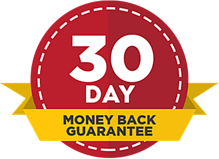 You Are Fully Protected By Our 100% Money Back Guarantee - 30 Day Money Back Guarantee (720x523), Png Download