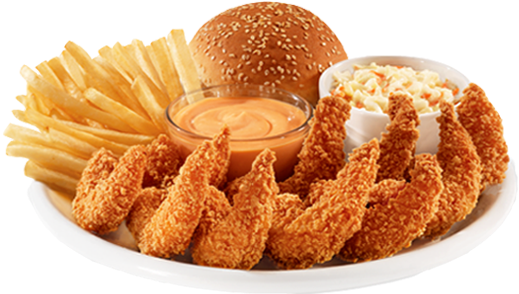 Jumbo Shrimp Meal - رقم توصيل البيك (555x325), Png Download