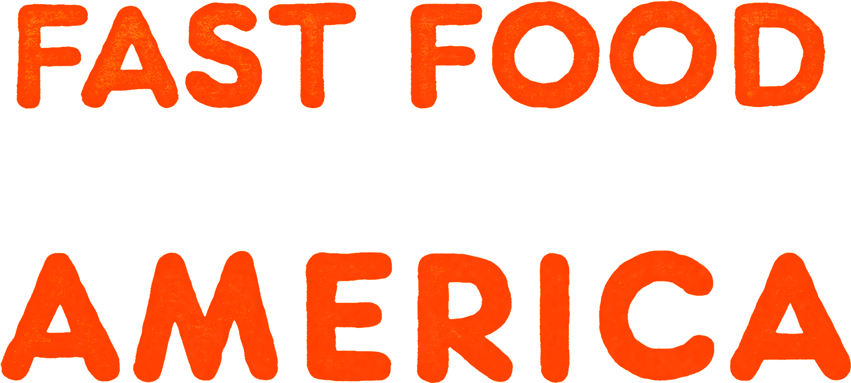 The Top 50 Fast Food Items In America - Fast Food Text Png (1677x750), Png Download