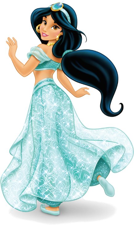 *jasmine ~ Aladdin - Disney Princess Ultimate Sticker Collection [paperback] (497x762), Png Download