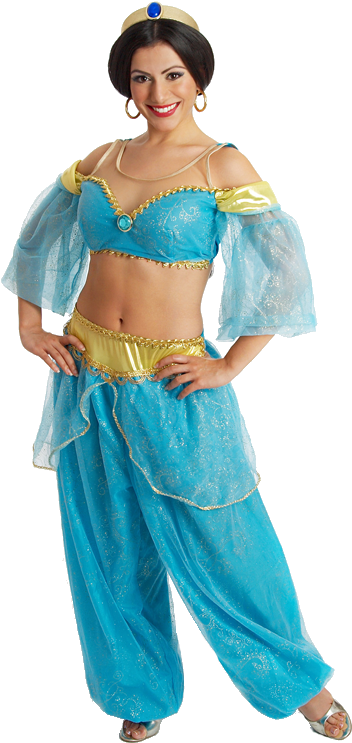 Princess Jasmine Full - Princess Jasmine (459x889), Png Download