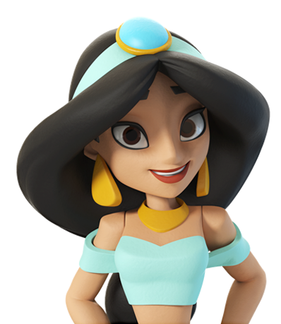 Jasmine3 - Disney Infinity Aladdin (426x467), Png Download