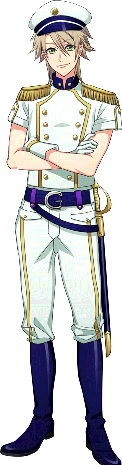 Kazunari Captain Sky Pirates Fullbody - Costume (1024x1024), Png Download