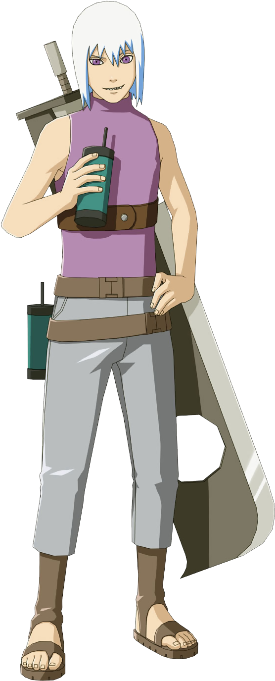 Suigetsu Body - Naruto Shippuden Suigetsu (595x1414), Png Download