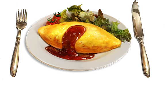 Omelette - Crab (680x481), Png Download