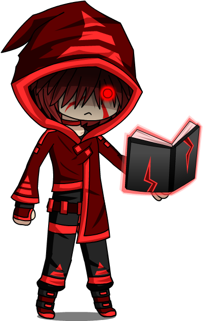 Killer Reddox - Gacha World Reddox (412x646), Png Download