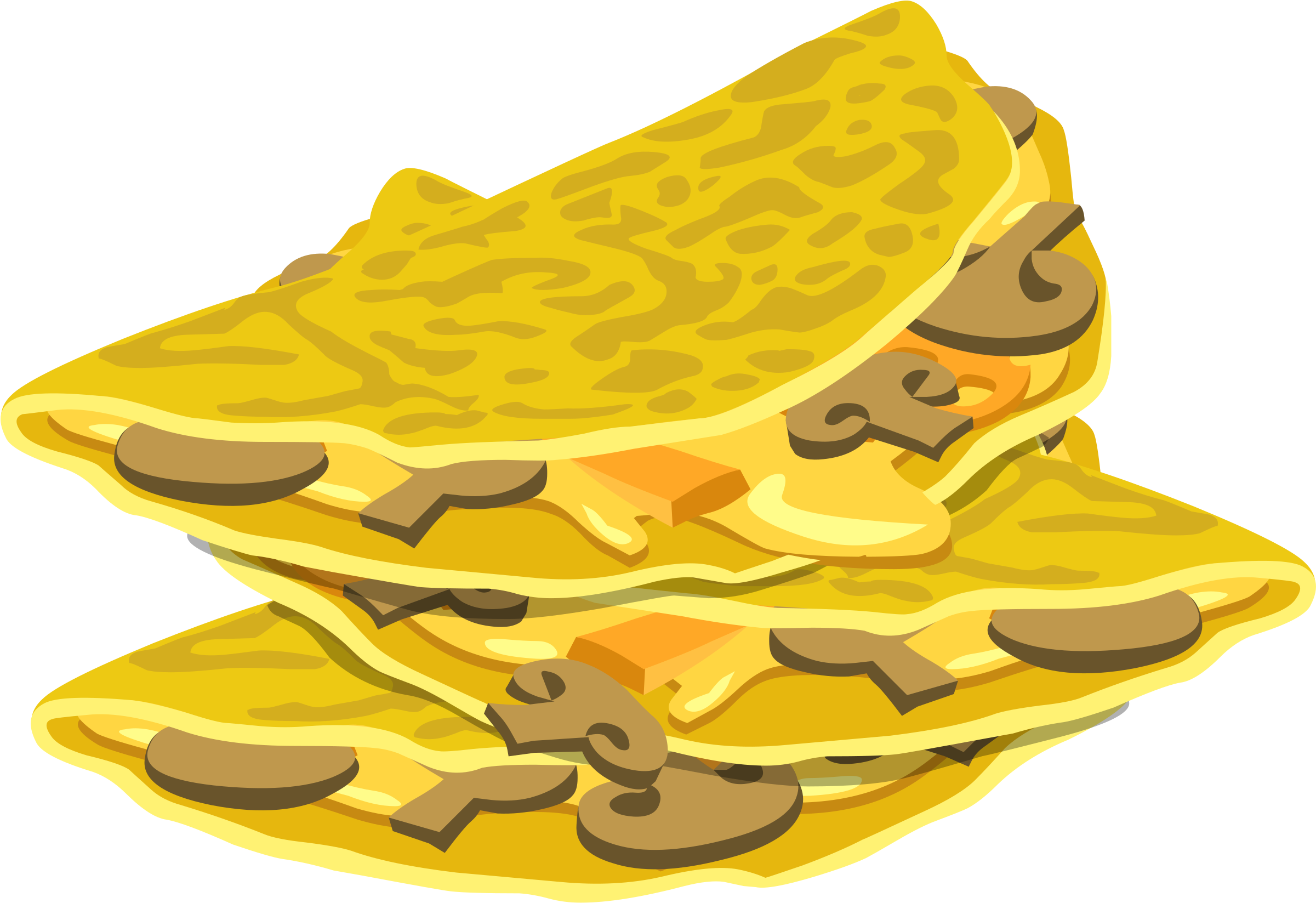 This Free Icons Png Design Of Food Hearty Omelet (2400x1743), Png Download