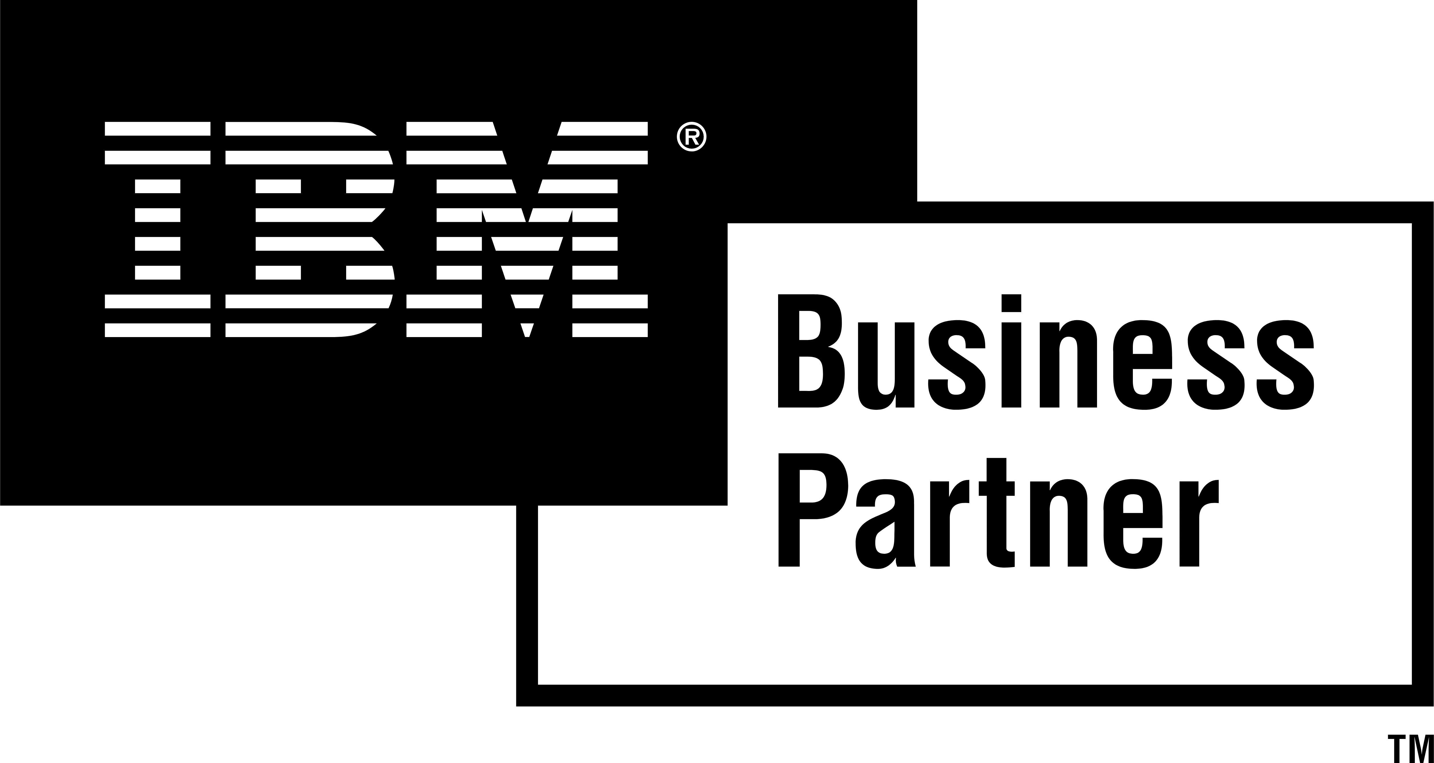 Ibm - Ibm Premier Business Partners (5000x2662), Png Download