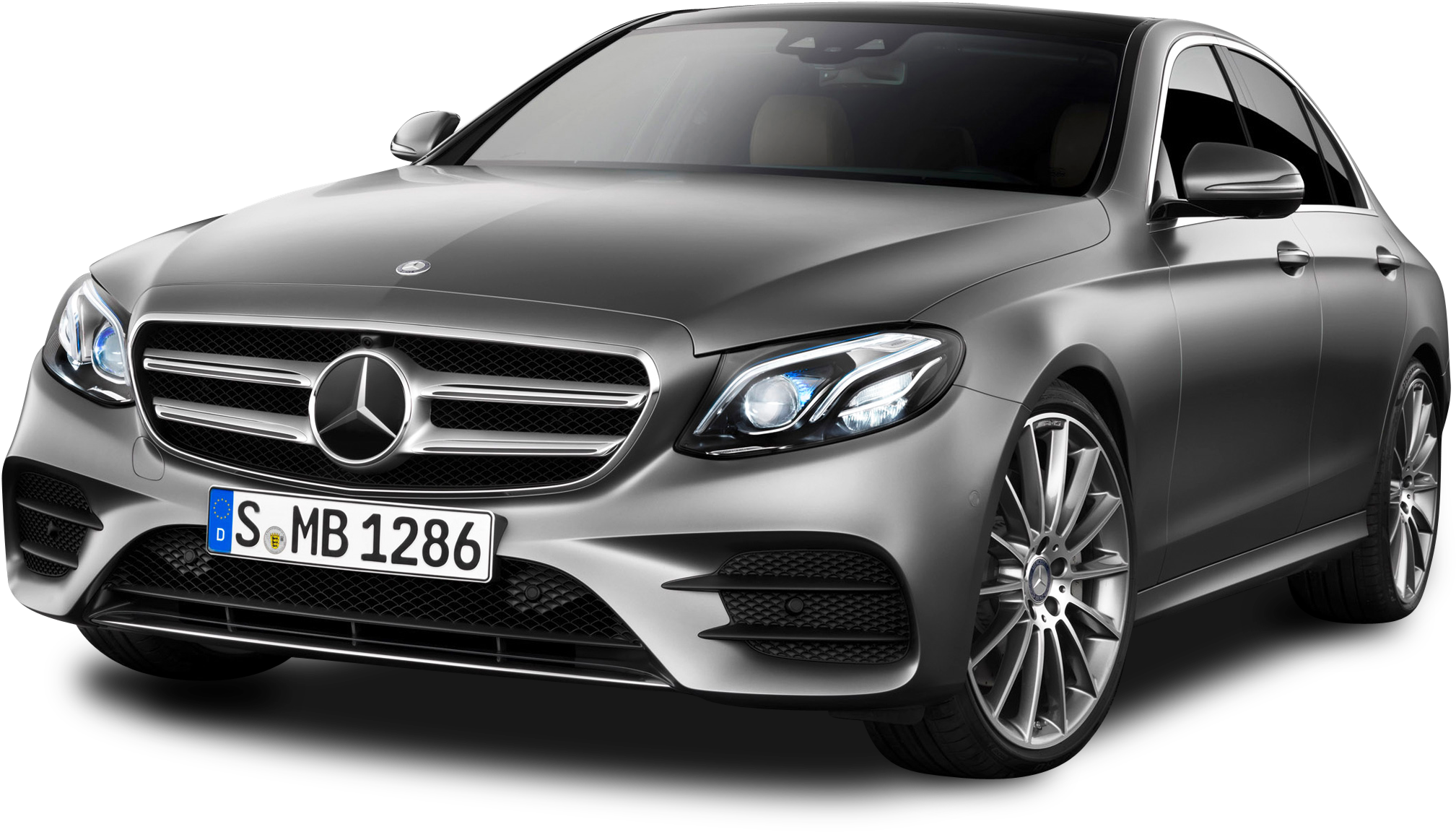 Grey Mercedes Benz E Class Car Png Image - Mercedes Benz Car Png (2196x1302), Png Download