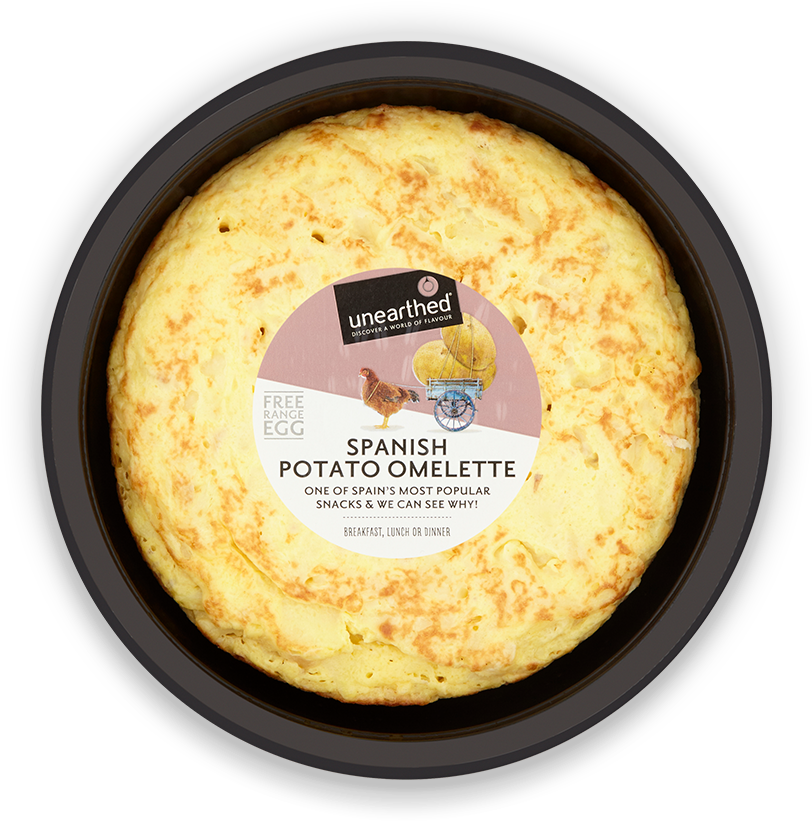 Unearthed Free Range Spanish Potato Omelette (1024x852), Png Download