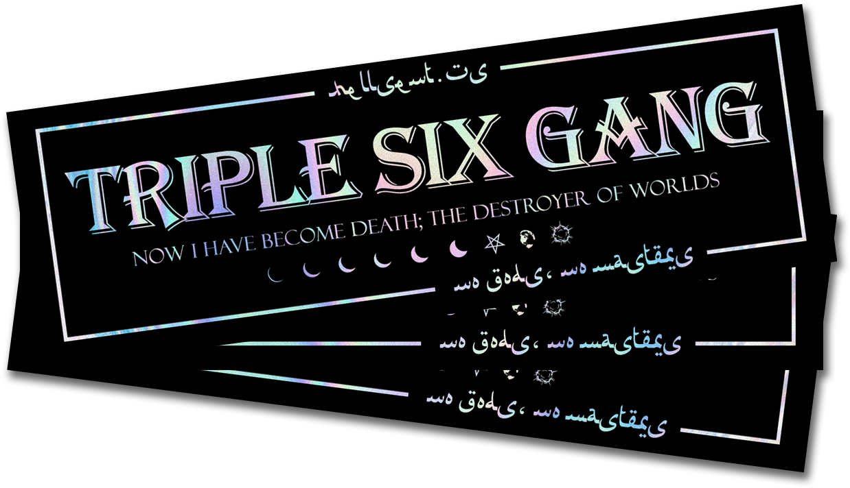 Image Of 666 Gang - Graphics (1400x1200), Png Download